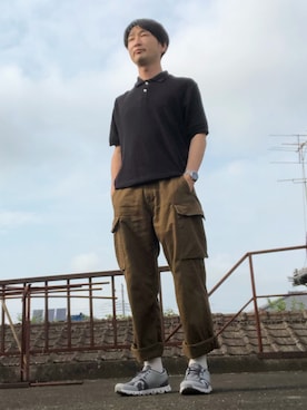 「m47」｜「アイテム（腕時計）」を使った、竹丸さん（メンズ・170cm）の夏コーディネート