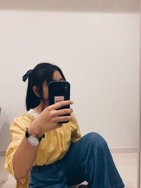 「ポニーテール」｜なほさん（レディース・160cm・10代）の夏コーディネート