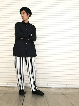 hashimoto yutaさん（メンズ・175cm）の春コーディネート