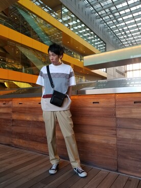 hashimoto yutaさん（メンズ・175cm）の春コーディネート