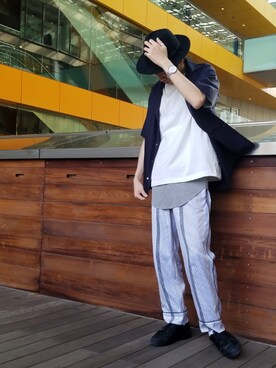 hashimoto yutaさん（メンズ・175cm）の春コーディネート