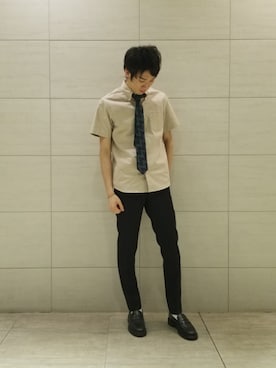 hashimoto yutaさん（メンズ・175cm）の春コーディネート