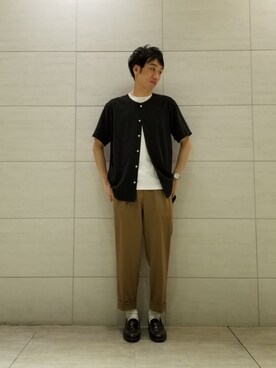 hashimoto yutaさん(メンズ・175cm)の夏コーディネート