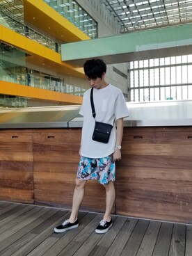 hashimoto yutaさん（メンズ・175cm）の夏コーディネート