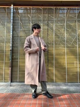 hashimoto yutaさん（メンズ・175cm）の冬コーディネート