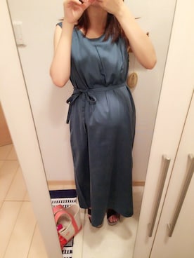 「シサム工房（シサムコウボウ）のアイテム」を使った、a-chanさん（レディース・155cm）の夏コーディネート