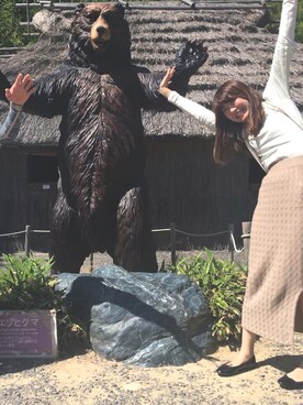 「CIEL（シエル）のアイテム」を使った、くーまさん（レディース・164cm）の秋コーディネート