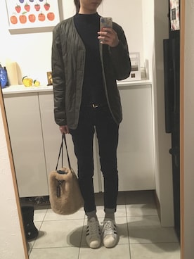 Meiさん（レディース・159cm）の冬コーディネート