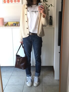 Meiさん（レディース・159cm）の春コーディネート