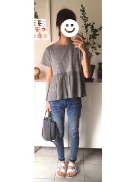 Meiさん（レディース・159cm）の夏コーディネート