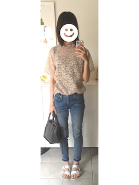 Meiさん（レディース・159cm）の夏コーディネート