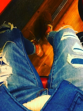 万太郎さん（メンズ・167cm）の冬コーディネート