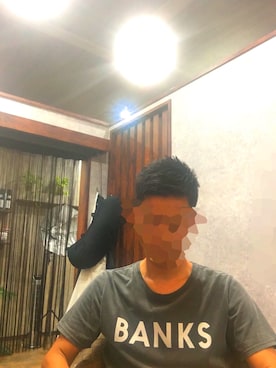 万太郎さん（メンズ・167cm）の夏コーディネート