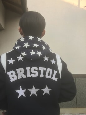 「F.C.Real Bristol（エフシーレアルブリストル）のアイテム（スタジャン）」を使った、万太郎さん（メンズ・167cm）の冬コーディネート