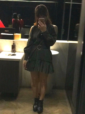 「夜店」｜sophiasuさん（レディース・158cm）の冬コーディネート