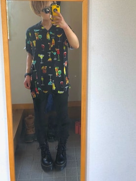 「KOMONO.」｜ろいどさん（レディース・153cm）の夏コーディネート