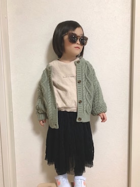 buchon さん（キッズ・100cm）の冬コーディネート