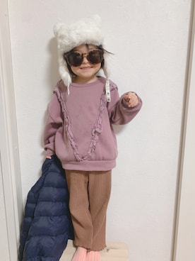 buchon さん（キッズ・100cm）の冬コーディネート