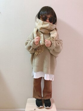 buchon さん(キッズ・100cm)の冬コーディネート