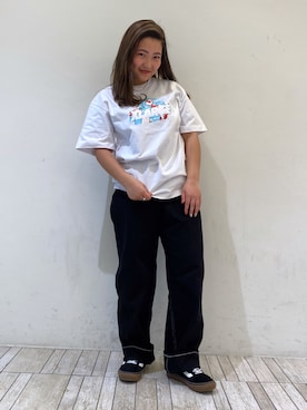 大原 和穂さん（レディース・152cm）の春コーディネート