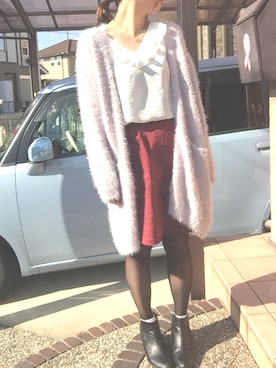 みかげさん（レディース・155cm）の冬コーディネート