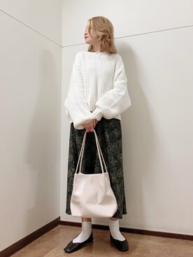 フナバシミズキさん（レディース・169cm）の冬コーディネート