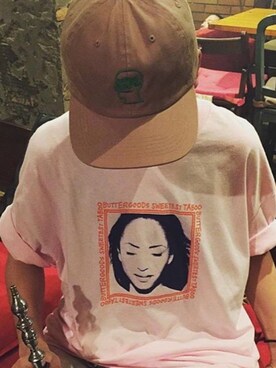 「BRAIN DEAD（ブレインデット）のアイテム（キャップ）」を使った、W1Wさん（メンズ・182cm）の春コーディネート