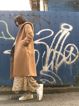 「unglid（アングリッド）のアイテム」を使った、chan-miさん（レディース・163cm）の秋コーディネート