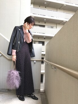 chan-miさん（レディース・163cm）の冬コーディネート