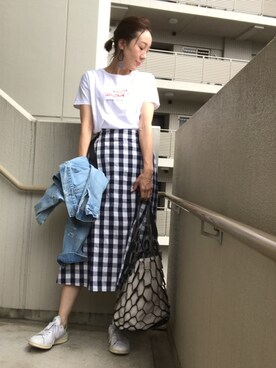 chan-miさん（レディース・163cm）の夏コーディネート