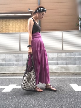 chan-miさん（レディース・163cm）の夏コーディネート