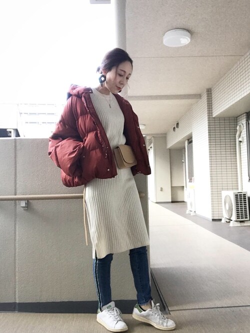 Chan Mi Snidelのダウンジャケット コートを使ったコーディネート Wear Chan Mi Snidelのダウンジャケット コートを使ったコーディネート Wear