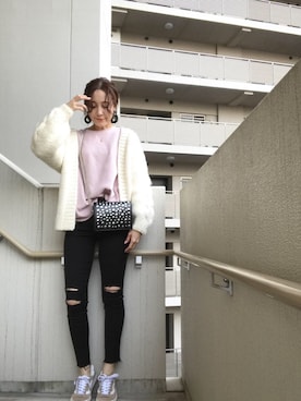 chan-miさん（レディース・163cm）の冬コーディネート