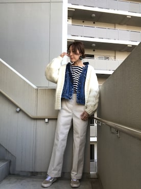 chan-miさん（レディース・163cm）の冬コーディネート