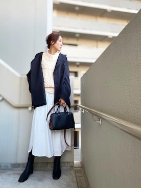 「3CE（3CE）のアイテム」を使った、chan-miさん（レディース・163cm）の秋コーディネート