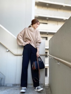 chan-miさん（レディース・163cm）の冬コーディネート