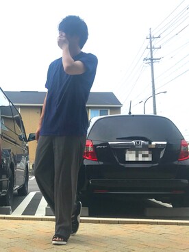 ともしさん（メンズ・175cm）の夏コーディネート