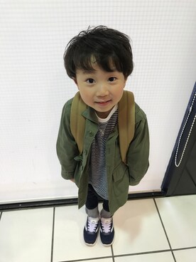 Ryuさん（キッズ・100cm）の春コーディネート