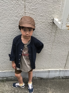 Ryuさん（キッズ・100cm）の夏コーディネート