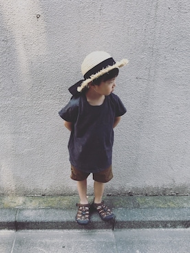 Ryuさん（キッズ・100cm）の夏コーディネート