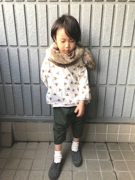 Ryuさん（キッズ・100cm）の秋コーディネート