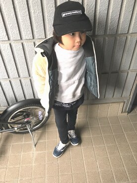 Ryuさん(キッズ・100cm)の冬コーディネート