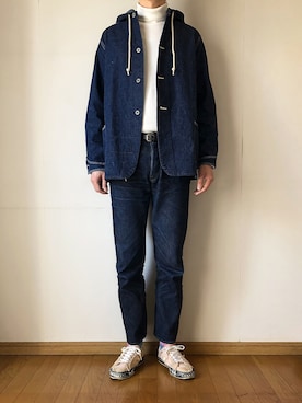 となりさん(メンズ・179cm)の春コーディネート