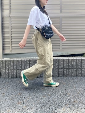 「クイックポケット」｜fukutoyutoriさん（レディース・155cm）の夏コーディネート