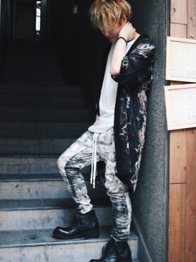 Azuma Yuhoさん（メンズ・177cm）の夏コーディネート