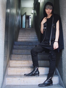 Azuma Yuhoさん（メンズ・177cm）の夏コーディネート