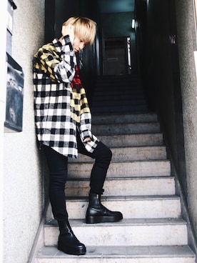 Azuma Yuhoさん（メンズ・177cm）の夏コーディネート