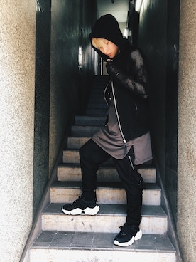 Azuma Yuhoさん(メンズ・177cm)の夏コーディネート