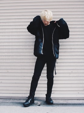 Azuma Yuhoさん（メンズ・178cm）の秋コーディネート