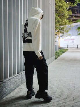 「backlash」｜「アイテム（アクセサリー）」を使った、Azuma Yuhoさん（メンズ・178cm）の春コーディネート